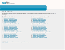 Tablet Screenshot of click-tt.de